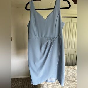 Woman’s X-Large Light blue party dress
